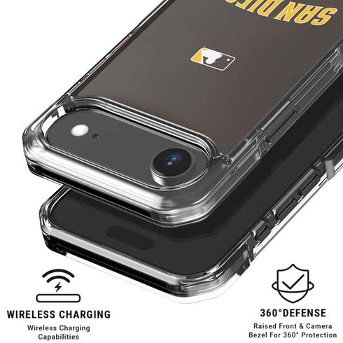 MLB San Diego Padres Alternate Jersey iPhone 17 Air Clear Case