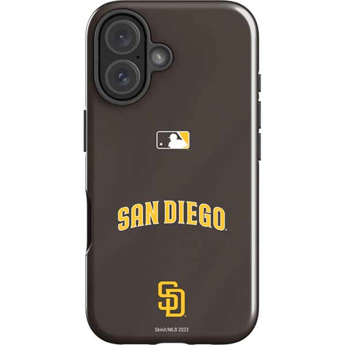 MLB San Diego Padres Alternate Jersey iPhone 17 Impact Case