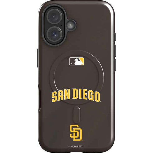 MLB San Diego Padres Alternate Jersey iPhone 17 Magsafe Impact Case