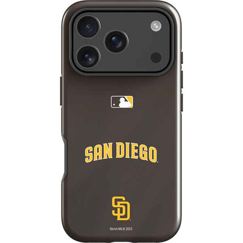 MLB San Diego Padres Alternate Jersey iPhone 17 Pro Impact Case