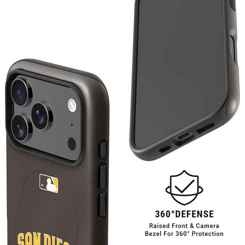 MLB San Diego Padres Alternate Jersey iPhone 17 Pro Magsafe Impact Case
