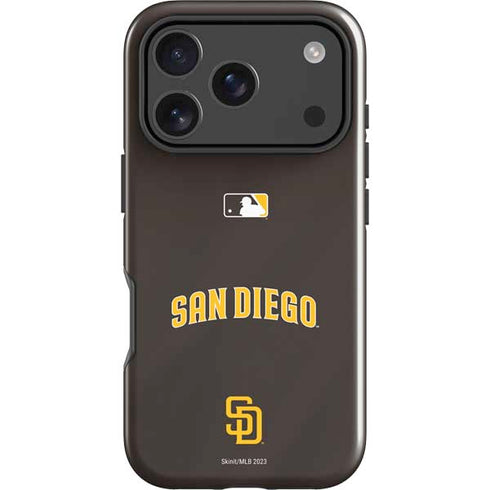 MLB San Diego Padres Alternate Jersey iPhone 17 Pro Max Impact Case