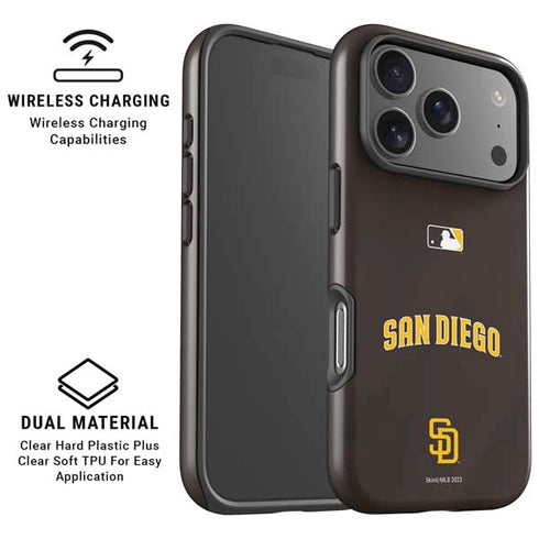 MLB San Diego Padres Alternate Jersey iPhone 17 Pro Max Magsafe Impact Case