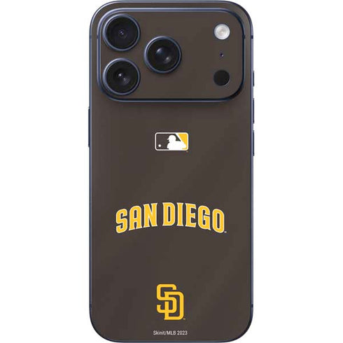 MLB San Diego Padres Alternate Jersey iPhone 17 Pro Max Skin