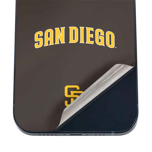 MLB San Diego Padres Alternate Jersey iPhone 17 Pro Max Skin