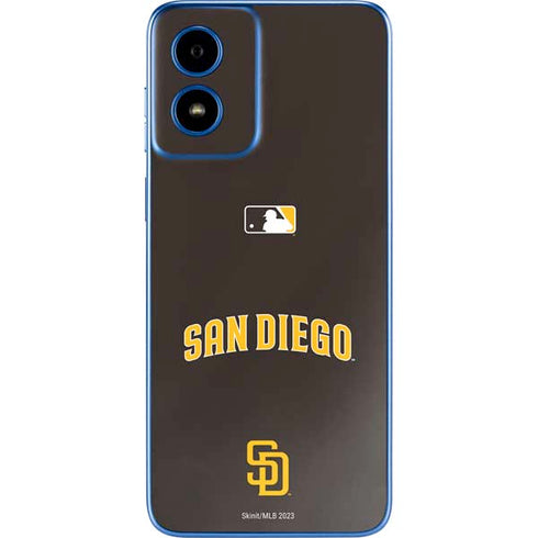 MLB San Diego Padres Alternate Jersey Moto G Play 4G (2024) Skin