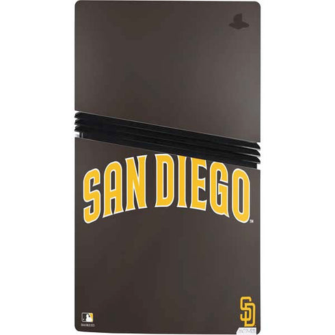 MLB San Diego Padres Alternate Jersey PS5 Pro Console Skin