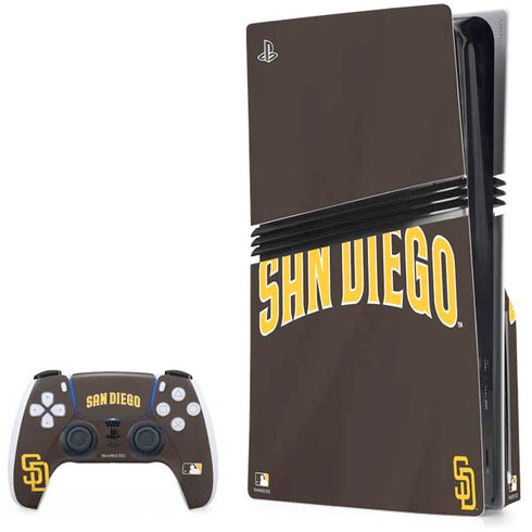 MLB San Diego Padres Alternate Jersey PS5 Pro Disk Bundle Skin