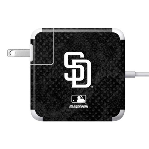 MLB San Diego Padres Dark Wash 85W Power Adapter (15 and 17 inch MacBook Pro Charger) Skin