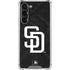 MLB San Diego Padres Dark Wash Galaxy S24 FE Clear Case
