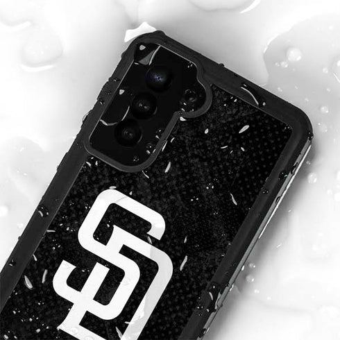 MLB San Diego Padres Dark Wash Galaxy S24 Plus Waterproof Case
