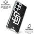 MLB San Diego Padres Dark Wash Galaxy S25 Ultra Clear Case