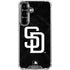 MLB San Diego Padres Dark Wash Galaxy S26 Plus Clear Case