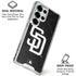 MLB San Diego Padres Dark Wash Galaxy S26 Ultra Clear Case