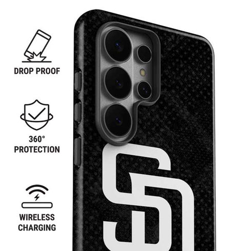 MLB San Diego Padres Dark Wash Galaxy S26 Ultra Impact Case