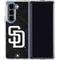 MLB San Diego Padres Dark Wash Galaxy Z Fold5 5G Clear Case