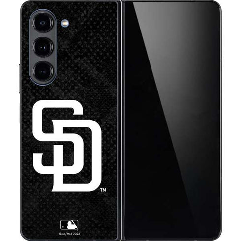 MLB San Diego Padres Dark Wash Galaxy Z Fold5 5G Skin