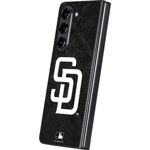 MLB San Diego Padres Dark Wash Galaxy Z Fold5 5G Skin
