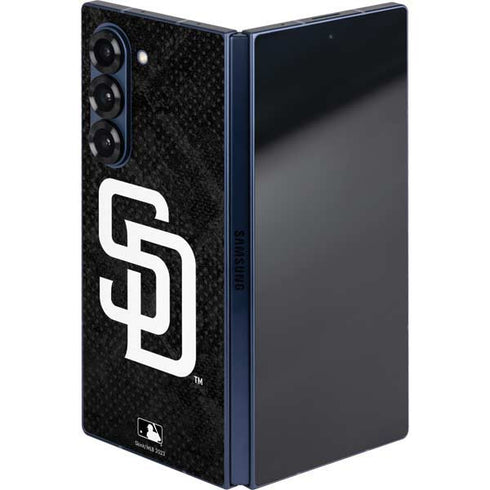 MLB San Diego Padres Dark Wash Galaxy Z Fold6 Skin