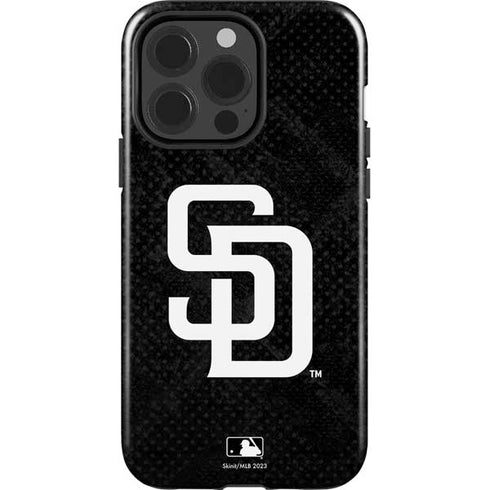 MLB San Diego Padres Dark Wash iPhone 15 Pro Impact Case