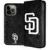 MLB San Diego Padres Dark Wash iPhone 15 Pro Max Folio Case
