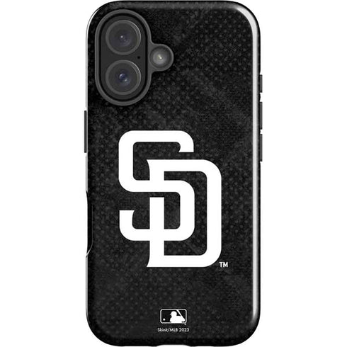 MLB San Diego Padres Dark Wash iPhone 16 Impact Case