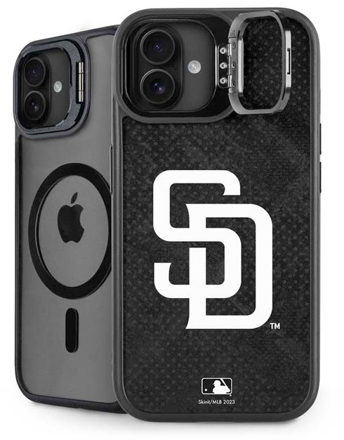 MLB San Diego Padres Dark Wash iPhone 16 Kickstand Case
