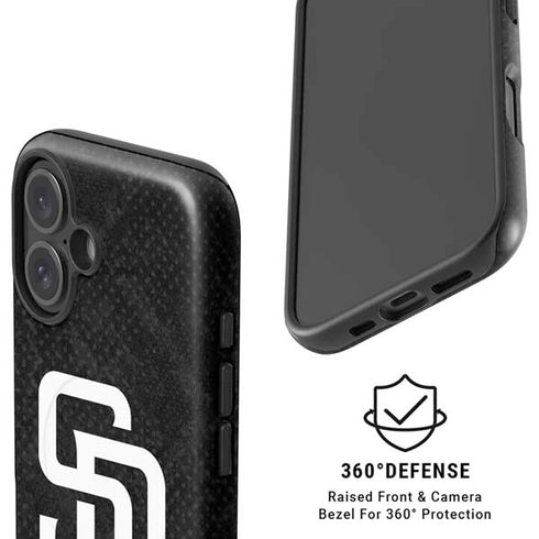 MLB San Diego Padres Dark Wash iPhone 16 Plus Magsafe Impact Case