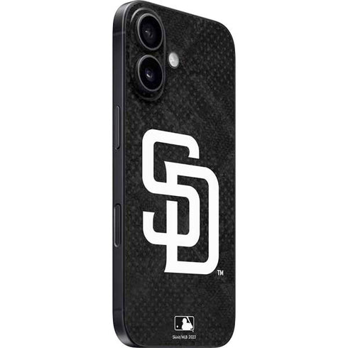 MLB San Diego Padres Dark Wash iPhone 16 Plus Skin