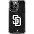 MLB San Diego Padres Dark Wash iPhone 16 Pro Clear Case