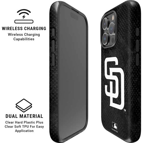 MLB San Diego Padres Dark Wash iPhone 16 Pro Magsafe Impact Case