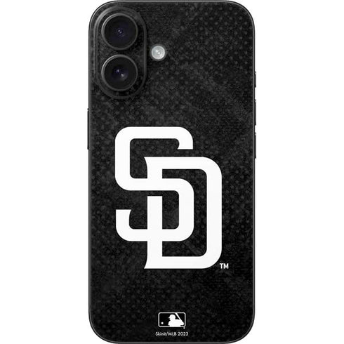 MLB San Diego Padres Dark Wash iPhone 16 Skin