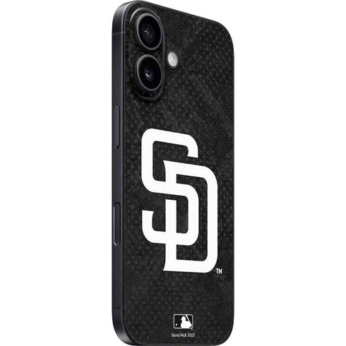 MLB San Diego Padres Dark Wash iPhone 16 Skin