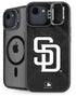 MLB San Diego Padres Dark Wash iPhone 16e Kickstand Case