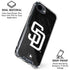 MLB San Diego Padres Dark Wash iPhone 16e Clear Case