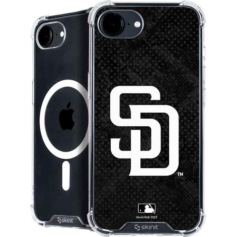 MLB San Diego Padres Dark Wash iPhone 16e MagSafe Case