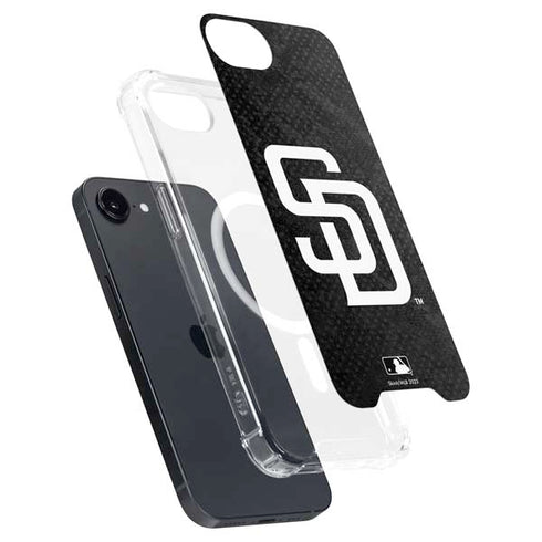 MLB San Diego Padres Dark Wash iPhone 16e MagSafe Case