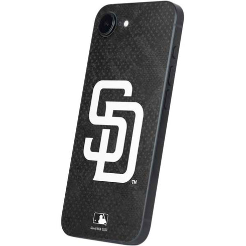MLB San Diego Padres Dark Wash iPhone 16e Skin