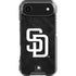 MLB San Diego Padres Dark Wash iPhone 17 Air Clear Case
