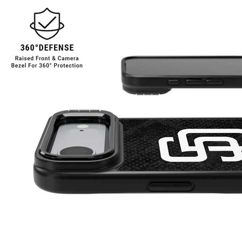 MLB San Diego Padres Dark Wash iPhone 17 Air Kickstand Case