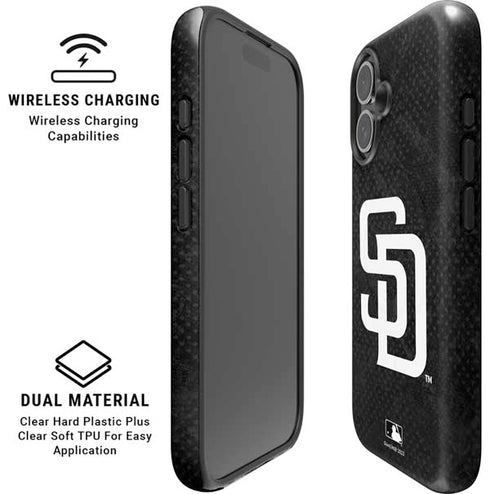 MLB San Diego Padres Dark Wash iPhone 17 Magsafe Impact Case