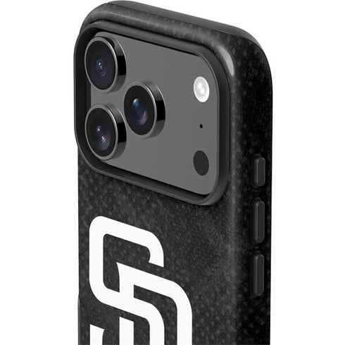 MLB San Diego Padres Dark Wash iPhone 17 Pro Impact Case