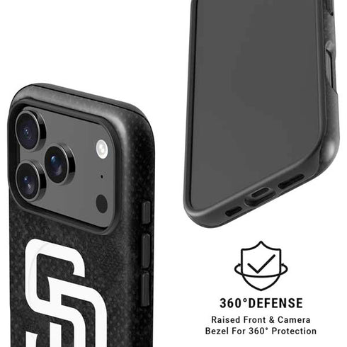 MLB San Diego Padres Dark Wash iPhone 17 Pro Magsafe Impact Case