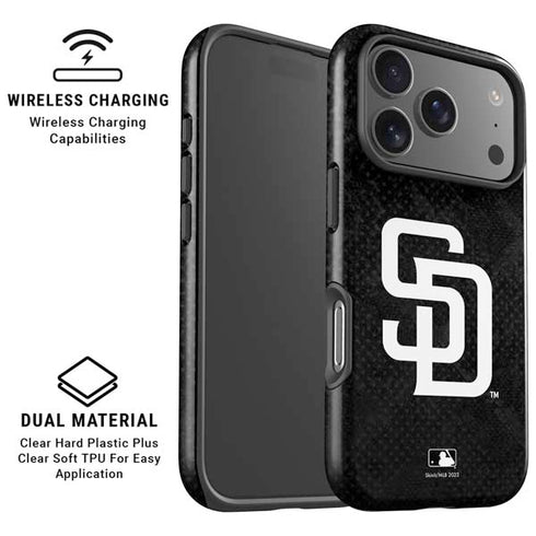 MLB San Diego Padres Dark Wash iPhone 17 Pro Magsafe Impact Case