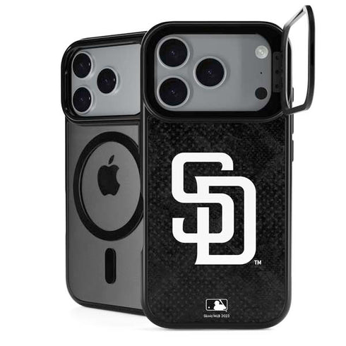 MLB San Diego Padres Dark Wash iPhone 17 Pro Max Kickstand Case