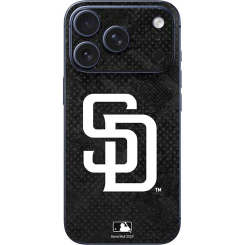 MLB San Diego Padres Dark Wash iPhone 17 Pro Skin