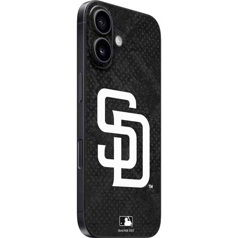 MLB San Diego Padres Dark Wash iPhone 17 Skin
