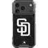 MLB San Diego Padres Dark Wash iPhone 18 Pro Clear Case