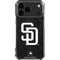 MLB San Diego Padres Dark Wash iPhone 18 Pro Max Clear Case