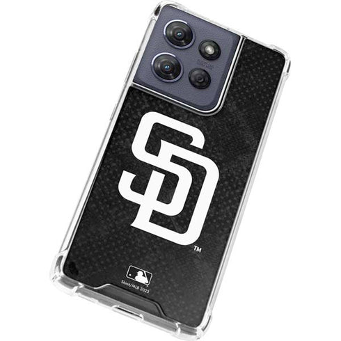 MLB San Diego Padres Dark Wash Moto G Play 5G (2025) Clear Case